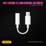 Apple Lightning to 3.5 mm Headphone Jack Adapter Authentic