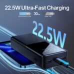 Joyroom 20000mAh Fast Charging 22.5W Powerbank Original Turbo Charge - Image 2
