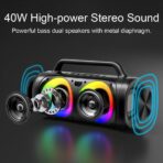 JOYROOM JR-MW02 40W Waterproof RGB Bluetooth Wireless Speaker - Image 4