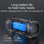 JOYROOM JR-MW02 40W Waterproof RGB Bluetooth Wireless Speaker - Image 2