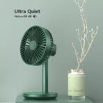 JISULIFE FA13P Fan 28 Hour Battery Upgraded Version Extendable Fan Version (8000mAh Large Capacity Rechargeable Fan) ORIGINAL - Image 13