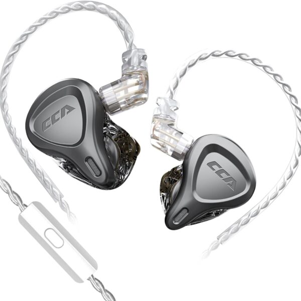 CCA CSN 1BA 1DD Hybrid Noise Reduction Earphone - Black & Blue