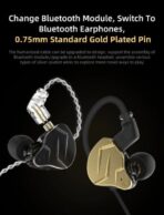 KZ ZSN PRO X Dual Driver 1BA+1DD Hybrid Metal Earphones - Image 6