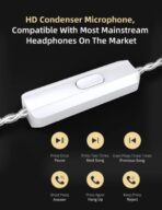 KZ ZSN PRO X Dual Driver 1BA+1DD Hybrid Metal Earphones - Image 9