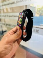 Wearfit HW8 Ultra Full Black Edition Premium Dual Belt Built in Box Gift Alpine Loop Silicon Original - Image 16