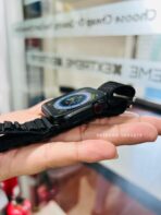 Wearfit HW8 Ultra Full Black Edition Premium Dual Belt Built in Box Gift Alpine Loop Silicon Original - Image 12