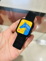 Wearfit HW8 Ultra Full Black Edition Premium Dual Belt Built in Box Gift Alpine Loop Silicon Original - Image 13