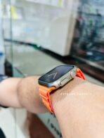 Wearfit HW8 Ultra Smartwatch Alpine Loop Real Ultra-look With Free Silicon Grey Band (Gift) - Image 4