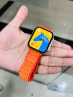 Wearfit HW8 Ultra Smartwatch Alpine Loop Real Ultra-look With Free Silicon Grey Band (Gift) - Image 3