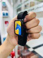 Wearfit HW8 Ultra Full Black Edition Premium Dual Belt Built in Box Gift Alpine Loop Silicon Original - Image 15