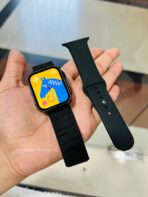 Wearfit HW8 Ultra Full Black Edition Premium Dual Belt Built in Box Gift Alpine Loop Silicon Original - Image 10