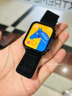 Wearfit HW8 Ultra Full Black Edition Premium Dual Belt Built in Box Gift Alpine Loop Silicon Original - Image 6