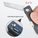 NexTool Multifunctional Knife 10 in 1 Tool Unpack Knife Scissors Screwdriver Folding Survive Clip Sharp Cutter - Image 12