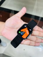 Wearfit HW8 Ultra Full Black Edition Premium Dual Belt Built in Box Gift Alpine Loop Silicon Original - Image 3