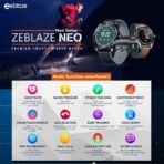 Zeblaze NEO Full-round Touch Screen Smartwatch - Image 6