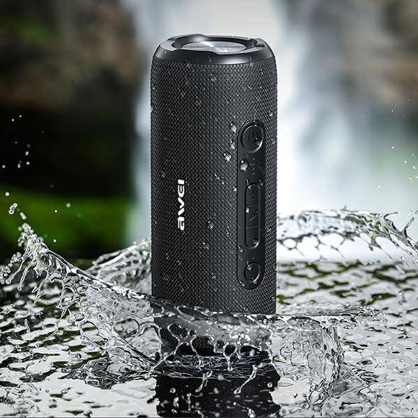 eng pl AWEI Bluetooth Speaker Y669 black black 103596 7