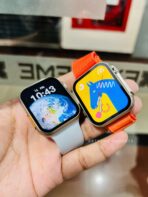 Wearfit HW8 Ultra Smartwatch Alpine Loop Real Ultra-look With Free Silicon Grey Band (Gift) - Image 2