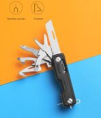NexTool Multifunctional Knife 10 in 1 Tool Unpack Knife Scissors Screwdriver Folding Survive Clip Sharp Cutter - Image 4