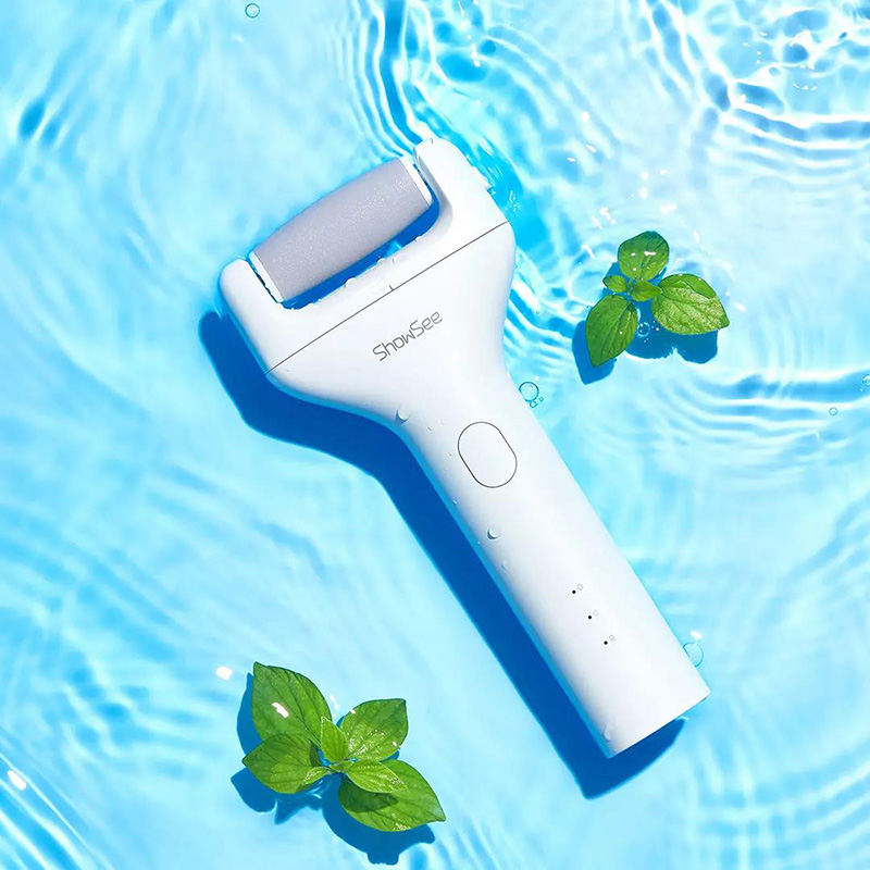 ATJ7Xiaomi-Youpin-Showsee-Lime-pied-lectrique-pour-talon-B1-W-outils-de-p-dicure-Machine-pour XIAOMI SHOWSEE B1-W ELECTRIC FOOT FILE VACUUM CALLUS REMOVER - Image 1