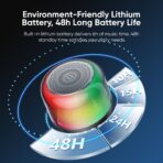 Joyroom JR-ML03 Transparent Bluetooth Wireless Speaker with Light - Image 2