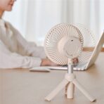 Multipurpose Summer Cooler Azeada Fan 4000mah Rechargeable Versatile Outdoor Stretchable Fan Original Long Battery Life - Image 6