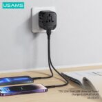 Usams 12W Dual USB Universal Travel Charger (T55) - Image 7