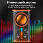 Genuine BYZ Brand Mecha Bluetooth Speaker Transparent Genuine Rhythm Subwoofer TWS Cyberpunk Design 100% Original Product Imported - Image 19