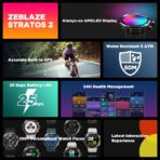 Zeblaze Stratos 2 GPS Smart Watch WITH AMOLED Display - Image 3