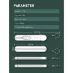 LDNIO LC130 Data cable 3 IN 1 CABLE Type-C, Micro USB, Lightning White Cables 3.4A -1.2m - Image 5