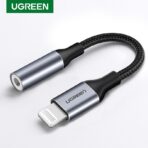 Original UGREEN MFi Lightning to 3.5mm Headphones Adapter for iPhone
