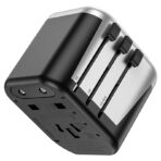 Hoco 2USB+1Socket Universal Conversion Wall Charger (AC5) - Image 3