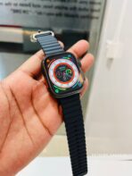 Apple Watch Ultra Design WIWU Premium Aluminum Smartwatch With Ocean Band Branded Original Imported limited - Image 10