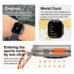 No.1 DT8 Ultra Compass Max Version 2023 Latest 100% Original Product 2 Strap Built In Box with Protection Case - Image 8