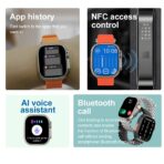 No.1 DT8 Ultra Compass Max Version 2023 Latest 100% Original Product 2 Strap Built In Box with Protection Case - Image 9