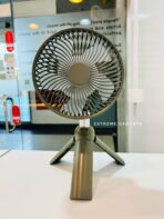 Multipurpose Summer Cooler Azeada Fan 4000mah Rechargeable Versatile Outdoor Stretchable Fan Original Long Battery Life - Image 10