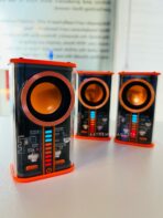 Genuine BYZ Brand Mecha Bluetooth Speaker Transparent Genuine Rhythm Subwoofer TWS Cyberpunk Design 100% Original Product Imported - Image 10