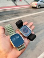 Apple Logo Built in Watch 8 Ultra Upgraded Premium Version 2 Strap - Image 5