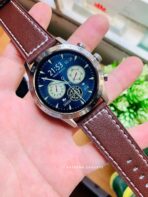 No.1 DT Seventy Plus Stainless Steel Men's Formal Smartwatch With Silocon Belt Gift - Image 9