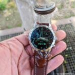 No.1 DT Seventy Plus Stainless Steel Men's Formal Smartwatch With Silocon Belt Gift - Image 16