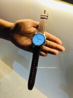 No.1 DT Seventy Plus Stainless Steel Men's Formal Smartwatch With Silocon Belt Gift - Image 17