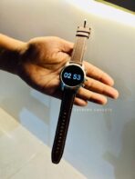 No.1 DT Seventy Plus Stainless Steel Men's Formal Smartwatch With Silocon Belt Gift - Image 11