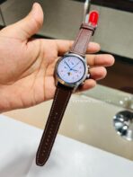 No.1 DT Seventy Plus Stainless Steel Men's Formal Smartwatch With Silocon Belt Gift - Image 19