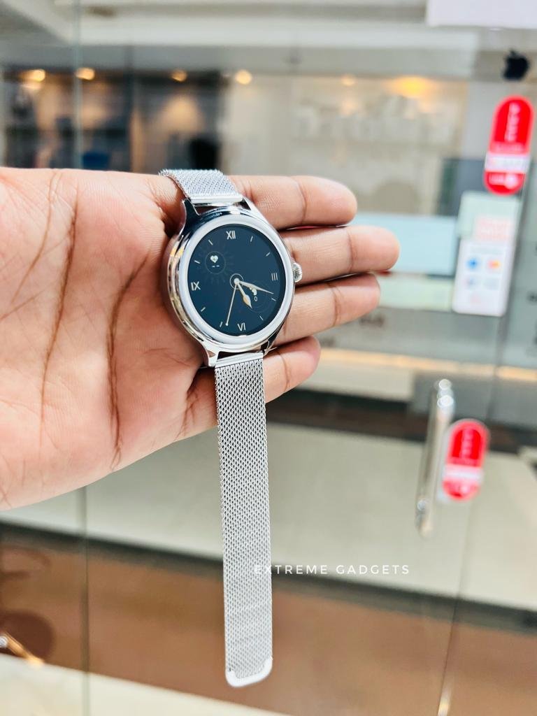 1000034543.jpg Female Mash Chain Stainless Steel KUMI K3 Original Smartwatch Premium - Image 1