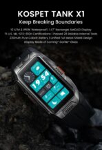 KOSPET TANK X1 Amoled Smartwatch Smart Band - Image 7