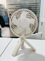 Multipurpose Summer Cooler Azeada Fan 4000mah Rechargeable Versatile Outdoor Stretchable Fan Original Long Battery Life