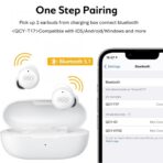 QCY T17 Bluetooth 5.1 Touch Control Low Latency Wireless Earbuds - Image 4
