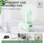 JISULIFE Handheld Fan Life8 Plus - 4500mAh (F8X) - Image 8