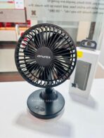 Awei F29 Compact Strong Wind Rechargeable Fan Desktop Silent Fan - Image 8