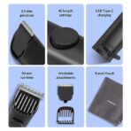Xiaomi Beard Trimmer 2C High Precision Trimming 2 Beard Comb Type-C (Original 100%) - Image 4