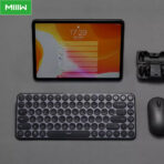 MIIIW Mini Dual-mode Bluetooth Wireless Keyboard 85 Keys 2.4GHz Multi-system Switching Colorful Keys Keyboard for Laptop PC - Image 3
